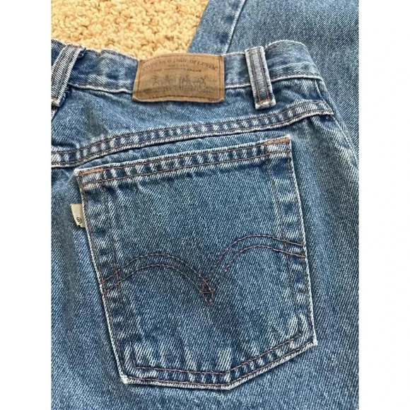 Levi's Vintage 900 Series 1992 '90s 100% Cotton Tapered Leg Women's Size 11 - Picture 11 of 13